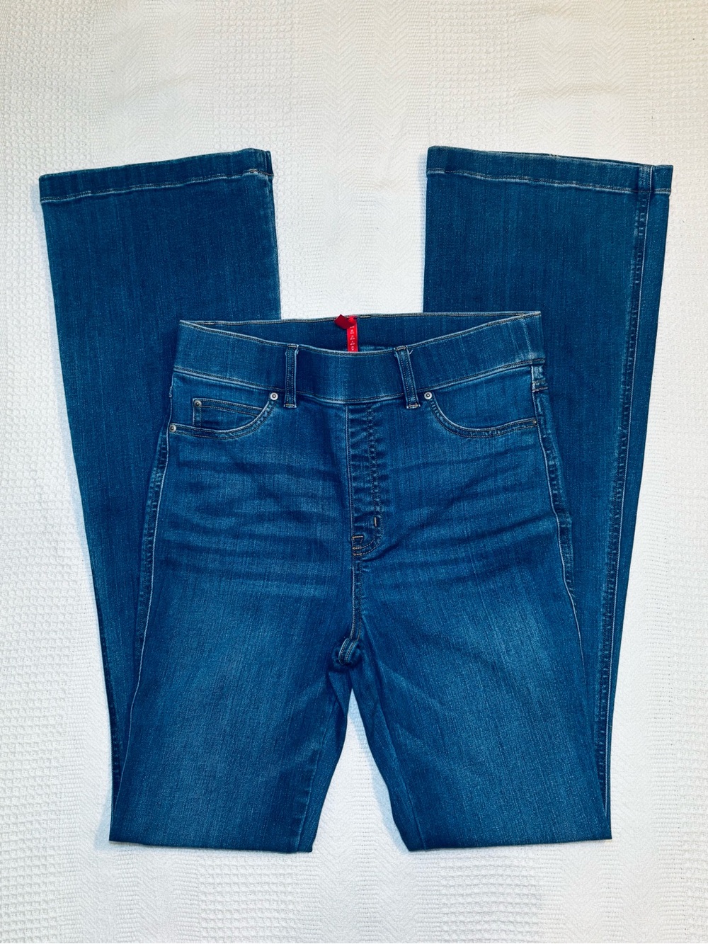 SPANXshape EveryWear pull-on stretch jeans - High Rise - Size M **Tall (35”L)